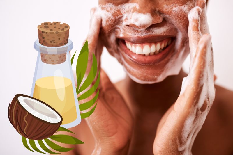 Applying Coconut Oil Directly