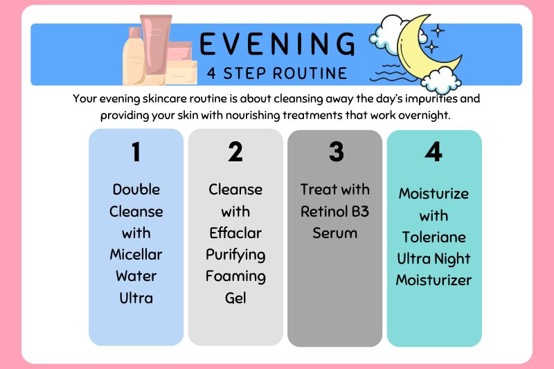 Evening Routine La Roche Posay