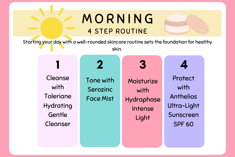 Morning Routine La Roche Posay